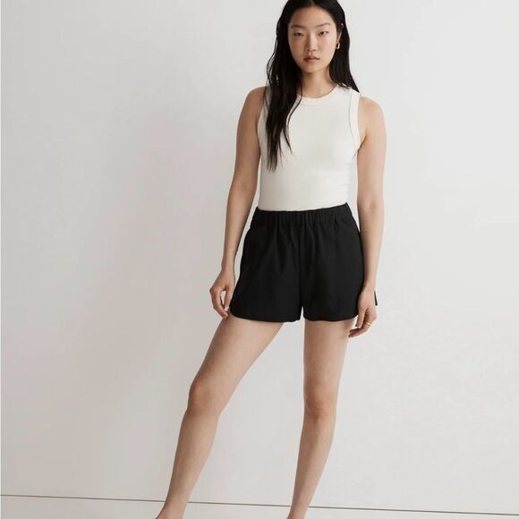 NWOT Madewell 100% Linen Pull on Shorts. - Picture 2 of 9